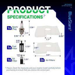 Air Filter Tune-Up Kit MS170 MS180 thumbnail 3
