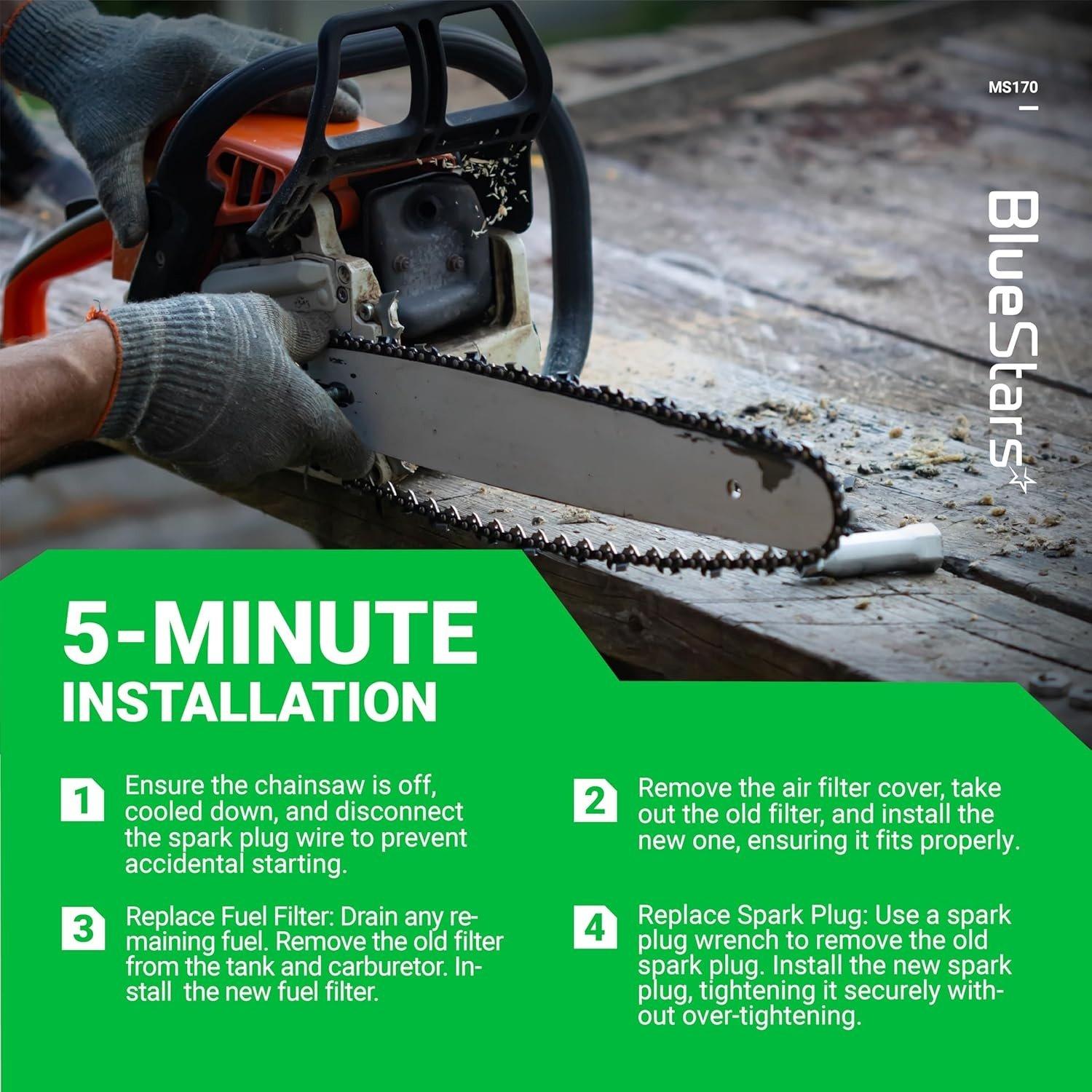 Air Filter Tune-Up Kit MS170 MS180 image 7