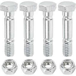4 PCS 303160355P 303160355 Snow Blower Shear Pins and Nuts thumbnail 0