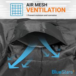 [Lifetime Warranty] 26"x26"x32" Central Air Conditioner Cover for Outside Units - Waterproof & Windproof Outdoor AC Units Cover For Winter (Black) thumbnail 5