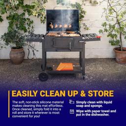 [Lifetime Warranty] 22" Silicone Griddle Mat thumbnail 8