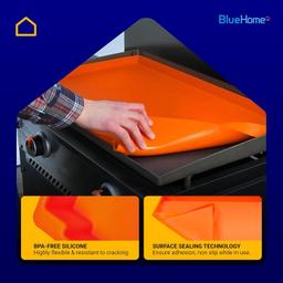 [Lifetime Warranty] 22" Silicone Griddle Mat thumbnail 2