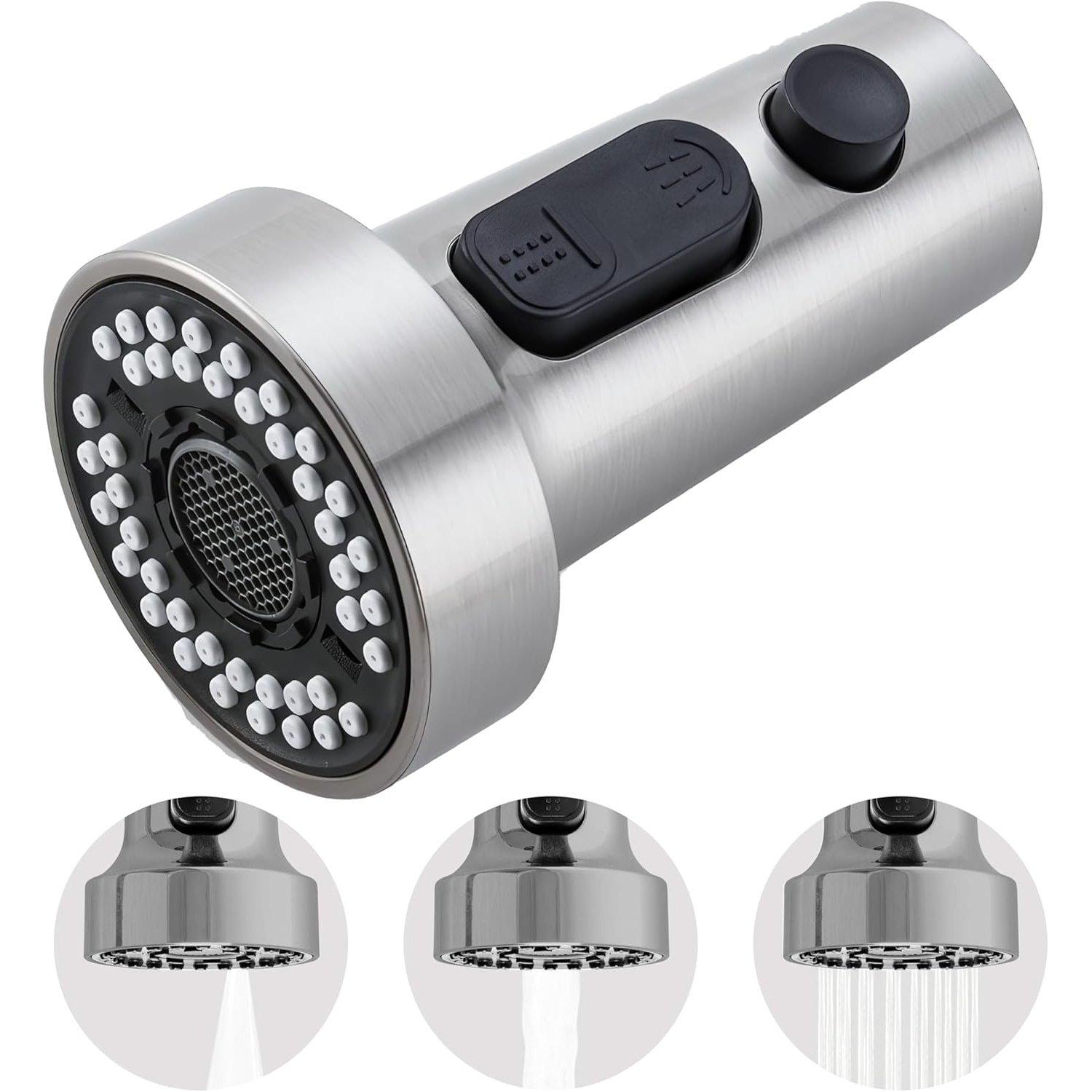 Pull Down Kitchen Faucet Head Nozzle image 0