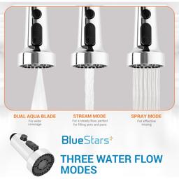 Pull Down Kitchen Faucet Head Nozzle thumbnail 4