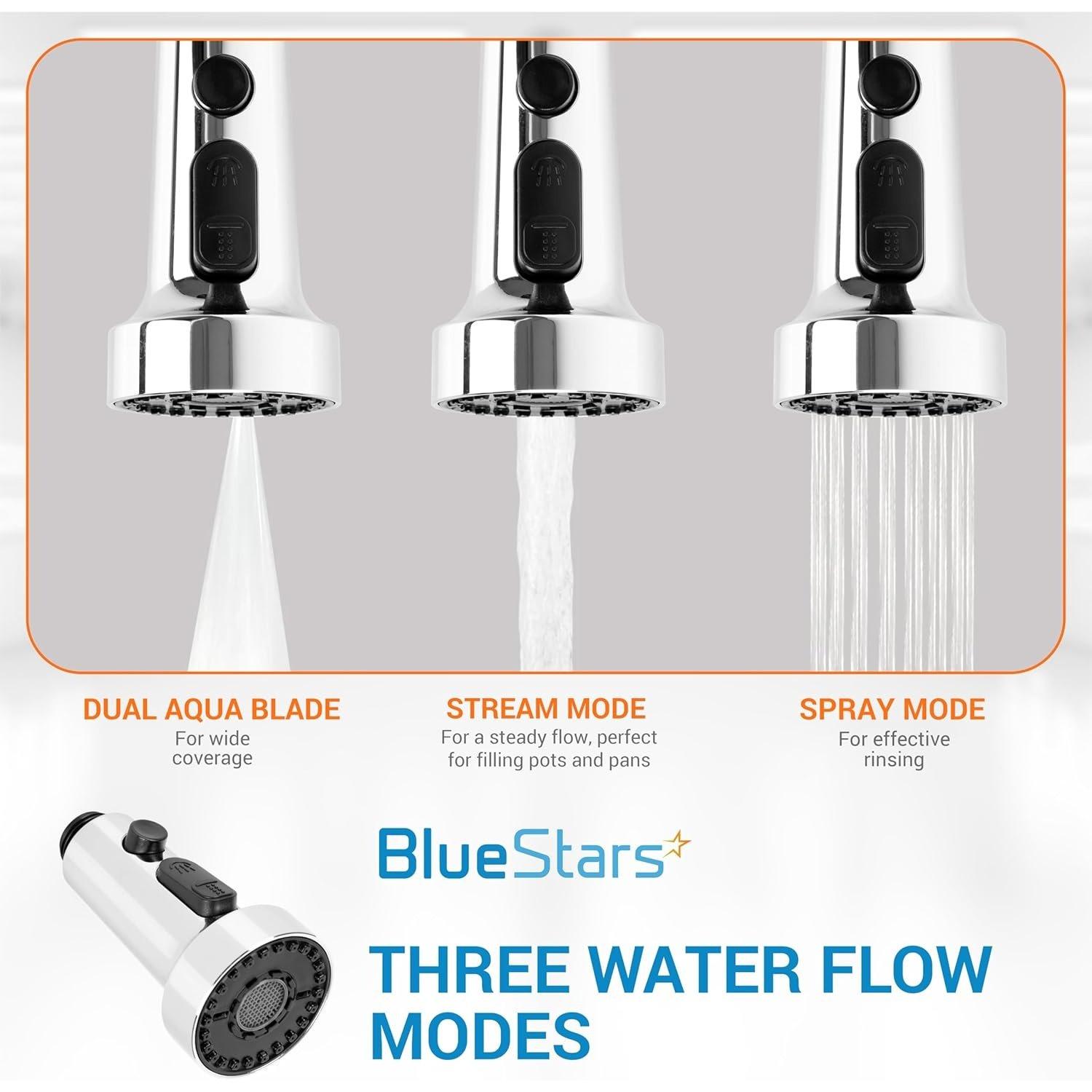 Pull Down Kitchen Faucet Head Nozzle image 4