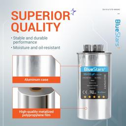 [Lifetime Warranty] 35+10 uF MFD ±5% 370/440 VAC CBB65 CBB65B Dual Run Start Round Capacitor - Fits Condenser, Heat Pump, AC Motor thumbnail 7