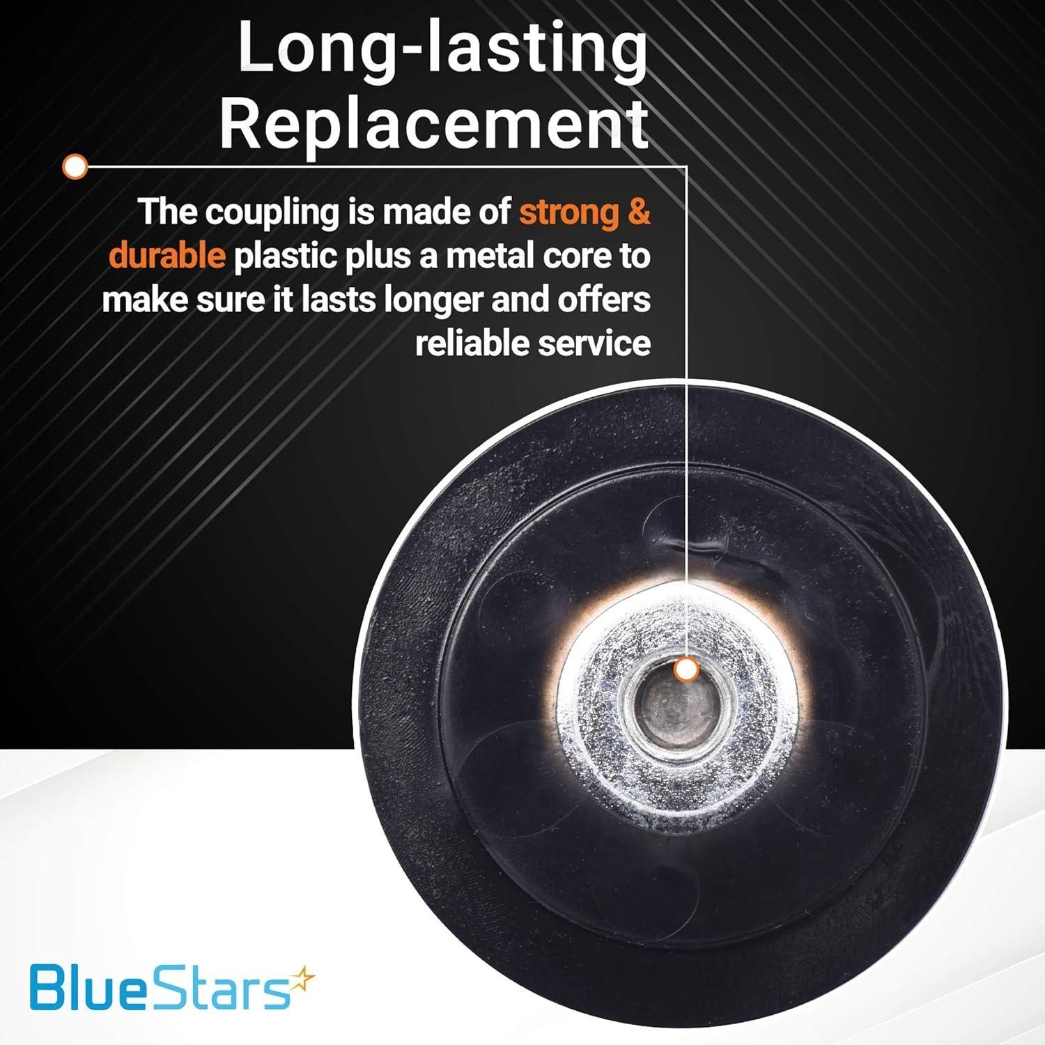 [Lifetime Warranty] 9704230 Blender Drive Coupling Replacement - Compatible with KitchenAid KSB5WH KSB5 KSB3 Blenders - Replaces WP9704230VP WP9704230 AP6013694 - Pack of 2 image 3