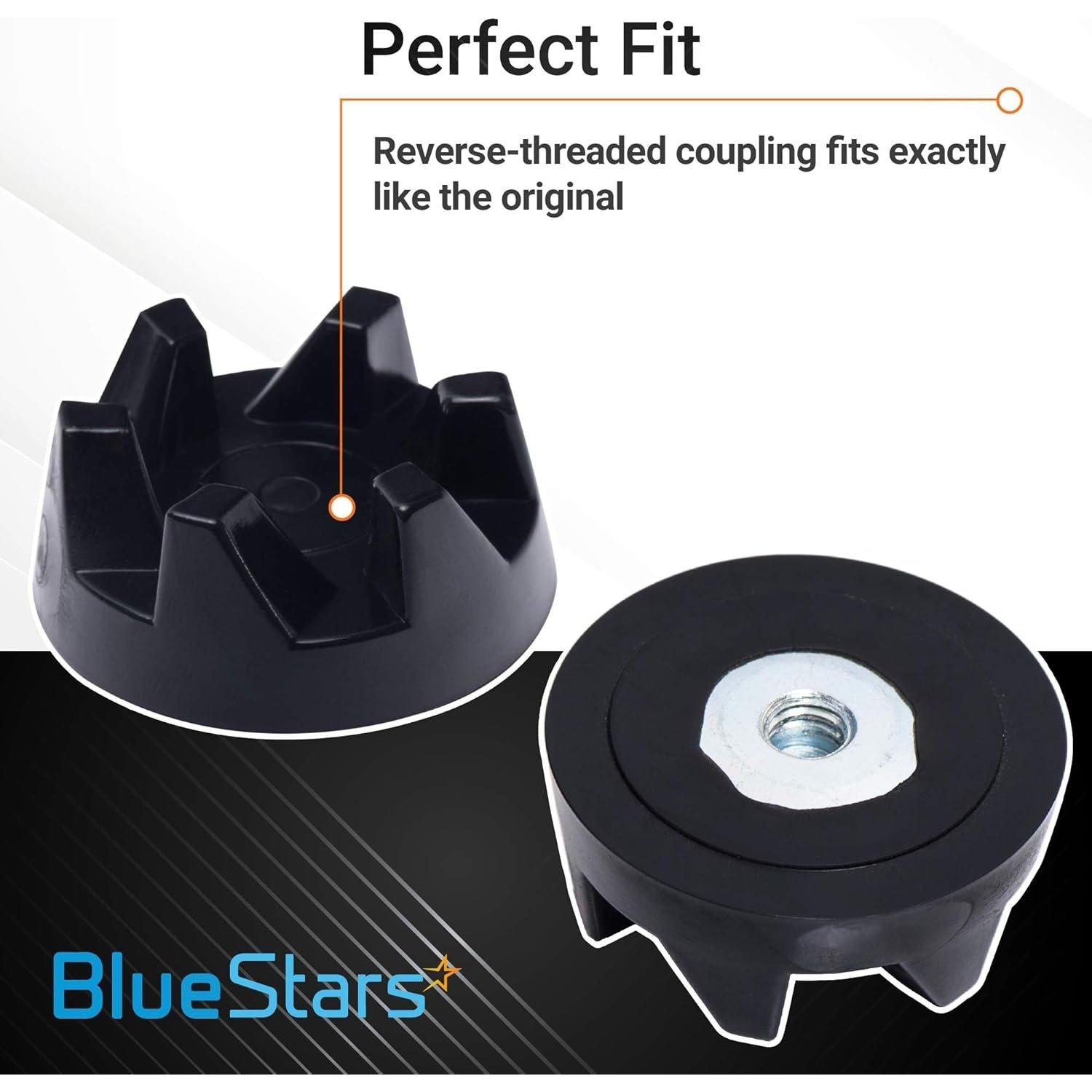 [Lifetime Warranty] 9704230 Blender Drive Coupling Replacement - Compatible with KitchenAid KSB5WH KSB5 KSB3 Blenders - Replaces WP9704230VP WP9704230 AP6013694 - Pack of 2 image 4