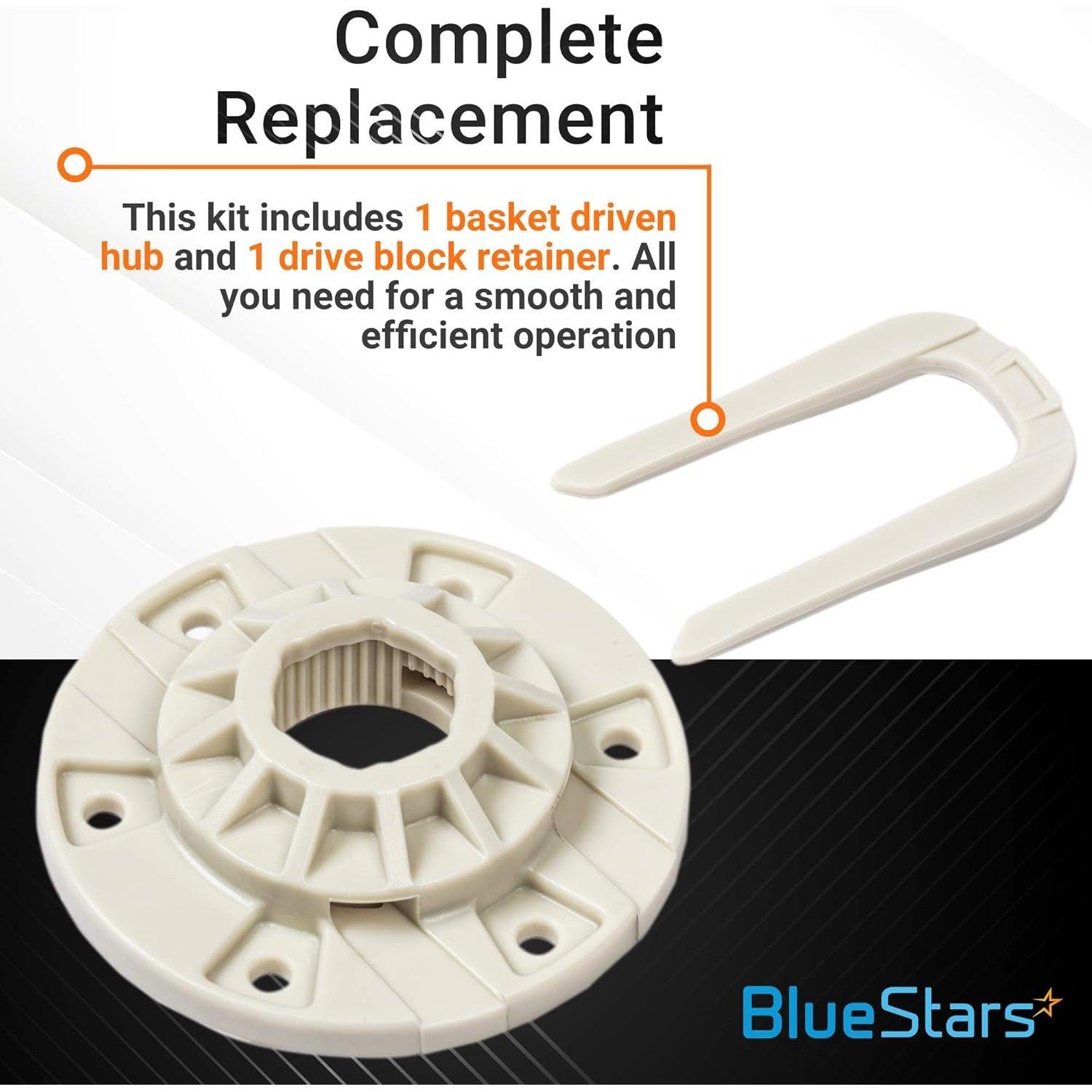 [Lifetime Warranty] W10528947 Washer Basket Driven Hub Kit - Compatible with Maytag Whirlpool Kenmore Washers - Replaces AP5665171 W10396887 W10528947VP PS6012095 - Pack of 4 image 5