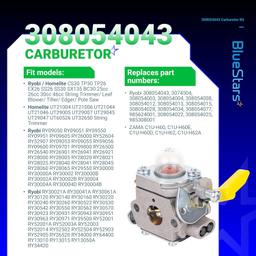 [Lifetime Warranty] 308054043 CS26 CS30 Carburetor Kit thumbnail 5