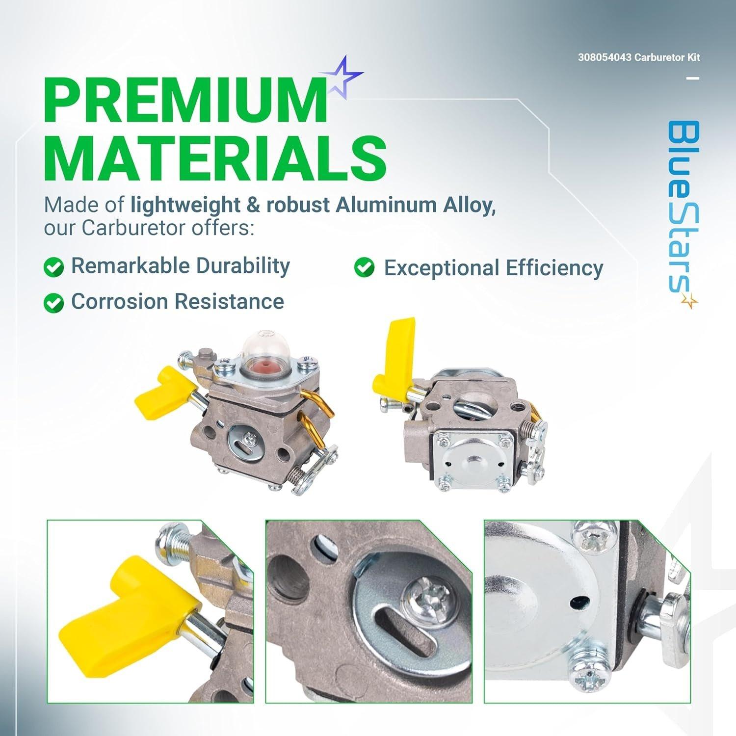[Lifetime Warranty] 308054043 CS26 CS30 Carburetor Kit image 7