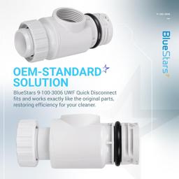 [Lifetime Warranty] 9-100-3006 Universal Wall Fitting Quick Disconnect thumbnail 3