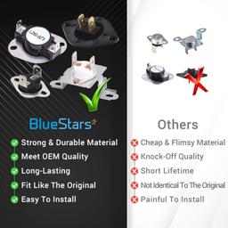 DC47-00016A Thermal Fuse DC96-00887A Thermal Fuse DC32-00007A Dryer Thermistor DC47-00018A Thermostat Dryer Kit thumbnail 5