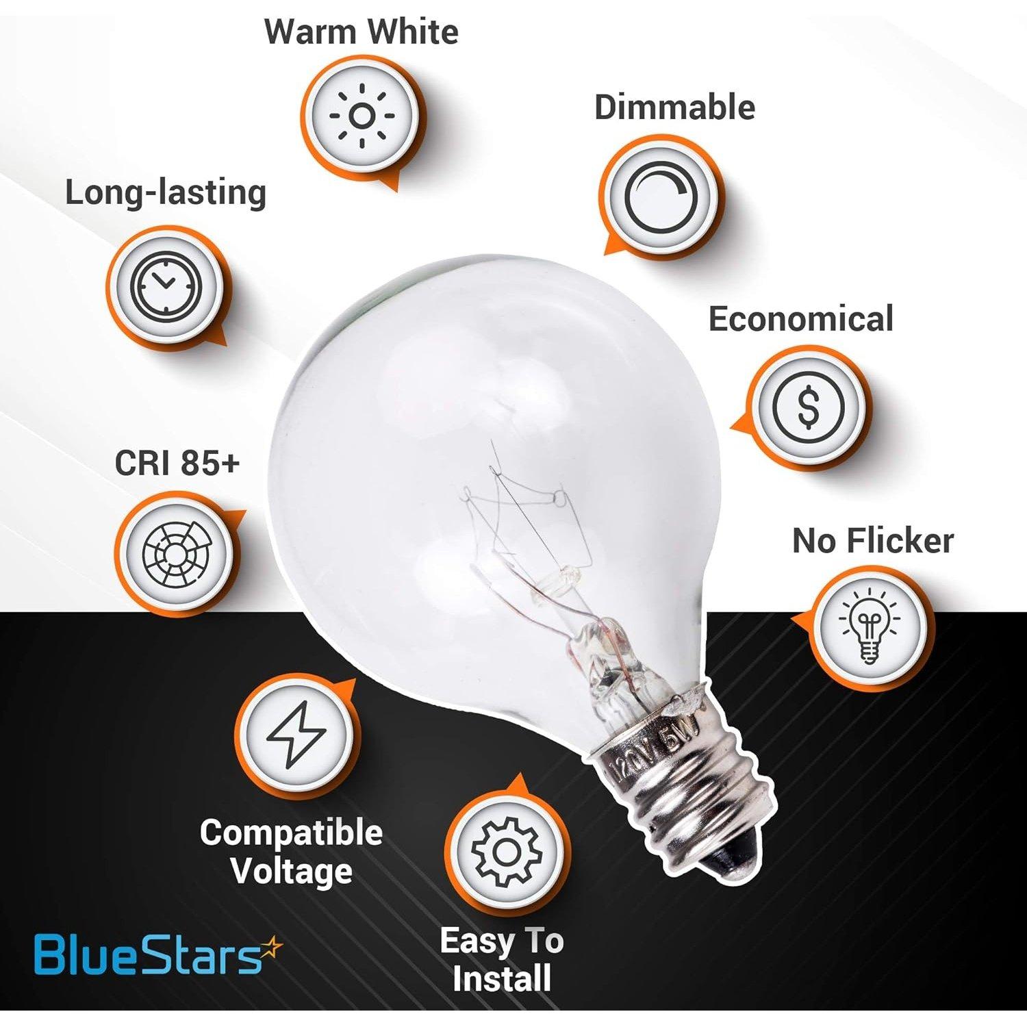 E12 G40 120V 5W Bulb - Pack of 50 image 2