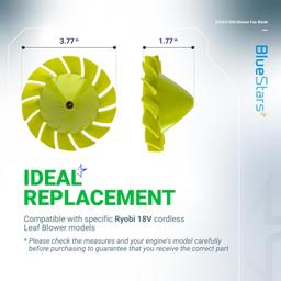 [Lifetime Warranty] 529437004 Blower Fan Blade thumbnail 5