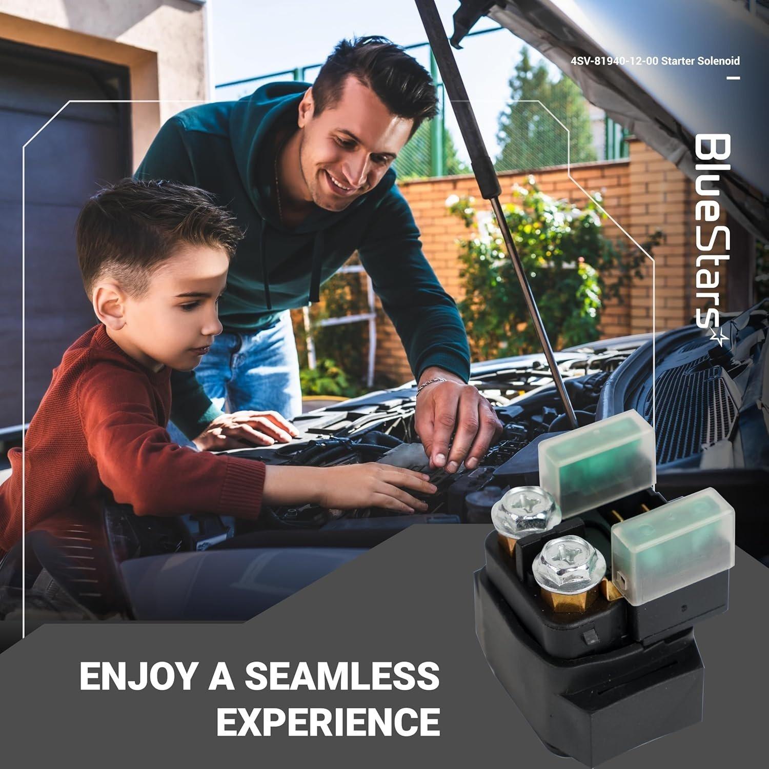 [Lifetime Warranty] 4SV-81940-12-00 Starter Solenoid Relay Yamaha YFM 350 image 5