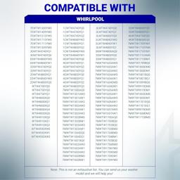 [Lifetime Warranty] W10780048 Washer Suspension Rod Kit 23.6" - Compatible with Whirlpool Maytag Roper Amana Kenmore and Admiral Washers - Replaces W10257087 W10257088 10349191 W10349193 - Pack of 4 thumbnail 8