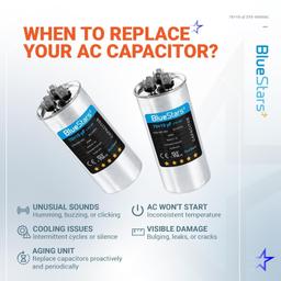 [Lifetime Warranty] 70+10 uF MFD Â±5% 370/440 VAC CBB65 50/60 Hz Dual Run Start Capacitor - Fits AC Unit Fan Motor, Heat Pump thumbnail 8