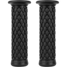Retro Motorcycle Hand Grips 7/8" 22mm 1" 24mm Handlebars thumbnail 0