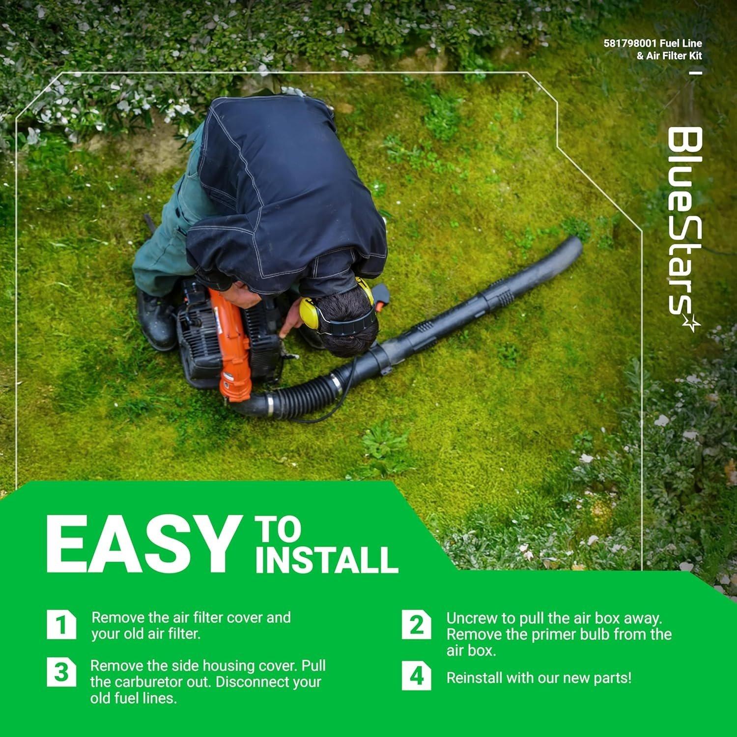 581798001 Fuel Line 581798001 Air Filter Kit image 2