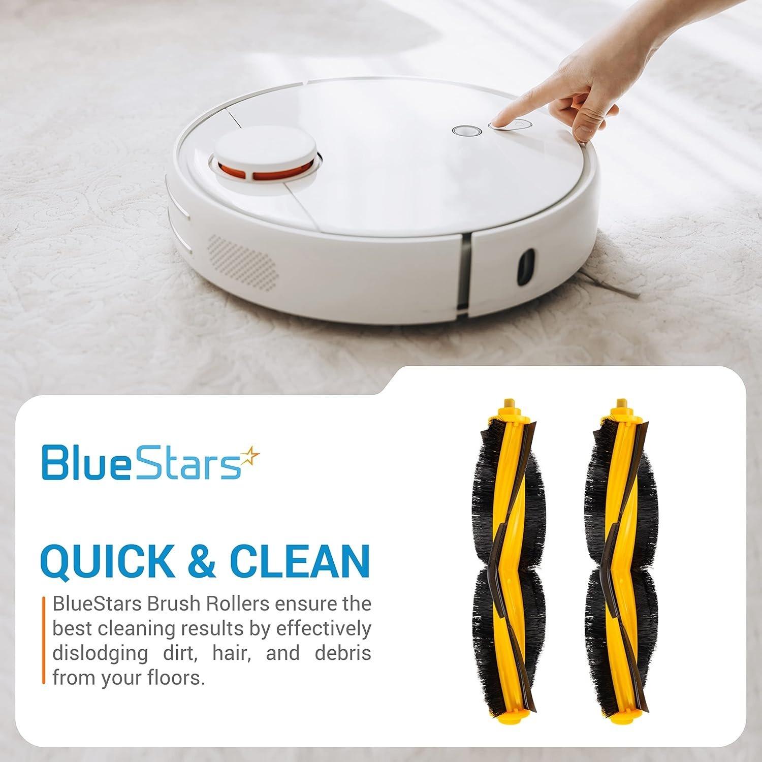 [Lifetime Warranty] Main Brush Rollers Replacement for Ecovacs Deebot OZMO T8, T8 AIVI, T9, N8, N8+, N8 Pro Plus, X1, X1 Turbo, X1 Plus, T10 Plus, 920, 950, T5, N10 Plus Robot Vacuums - Pack of 2 image 5