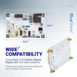 HK32EA001 HK32EA007 Defrost Timer Control Circuit Board thumbnail 1
