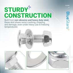 [Lifetime Warranty] 710-0451 Stainless Steel Skid Shoe - Pack of 6 thumbnail 1