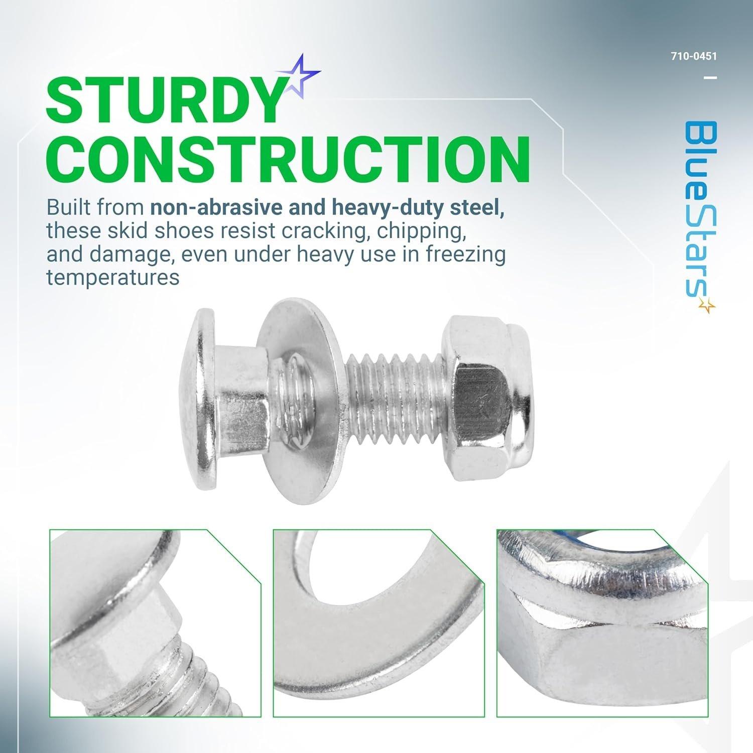 [Lifetime Warranty] 710-0451 Stainless Steel Skid Shoe - Pack of 6 image 1