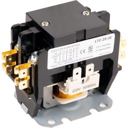 [Lifetime Warranty] 2 Pole Contactor 30 Amp 240VAC Coil Exact Fit with Relays, Air Conditioner, Heat Pump, Refrigeration Systems thumbnail 0