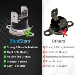 [Lifetime Warranty] 134711401 Dryer Thermal Limiter - Compatible with Frigidaire & Kenmore Dryers - Replaces 7134711400, 134711400, AP5645246, PS4704883 thumbnail 5