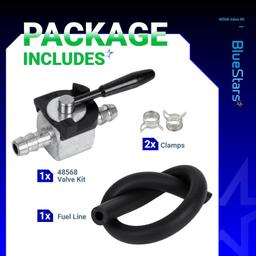 48568 1/4" Inline Fuel Shut Off Valve Kit thumbnail 6