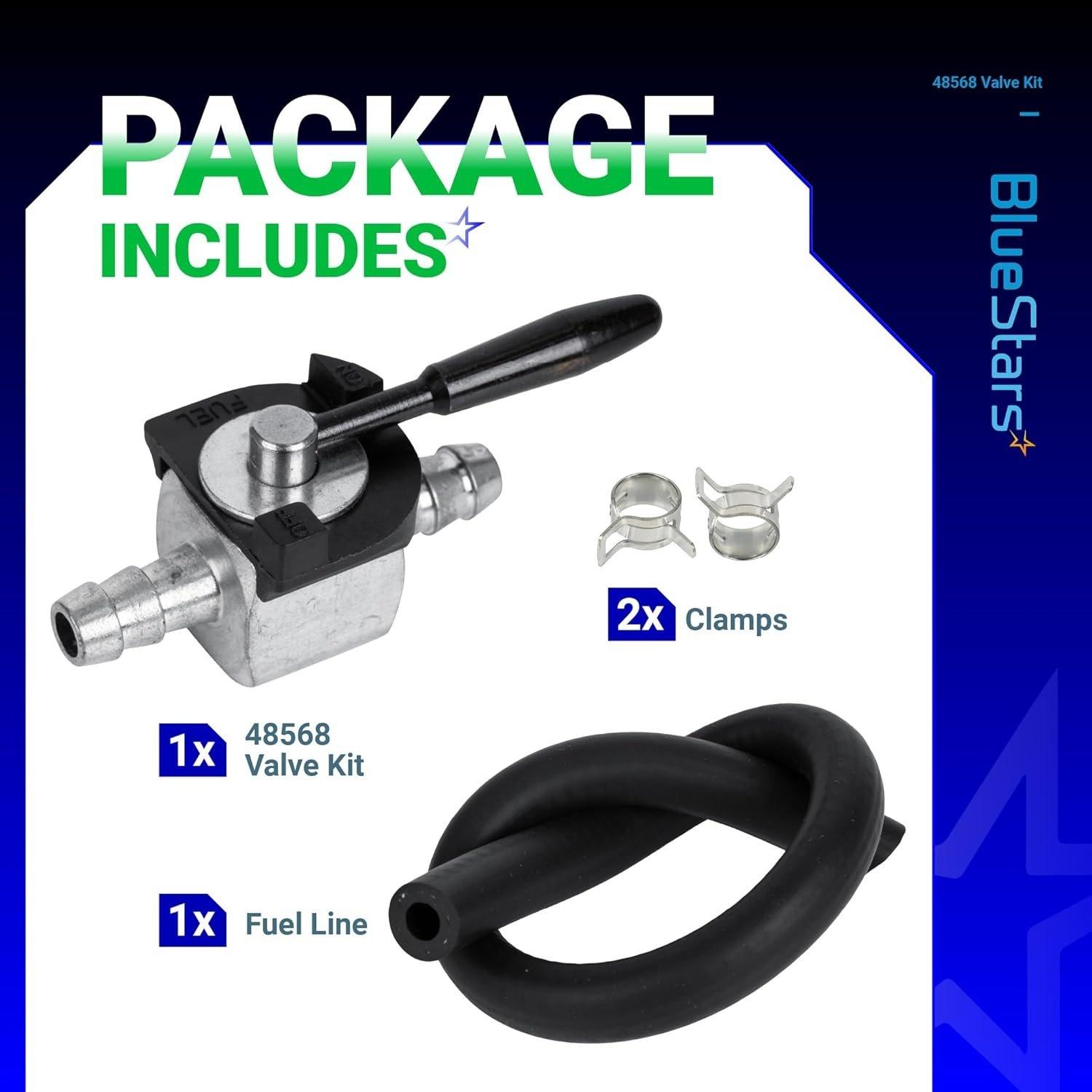 48568 1/4" Inline Fuel Shut Off Valve Kit image 6