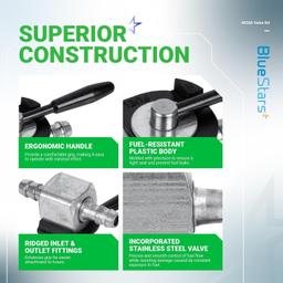 48568 1/4" Inline Fuel Shut Off Valve Kit thumbnail 4