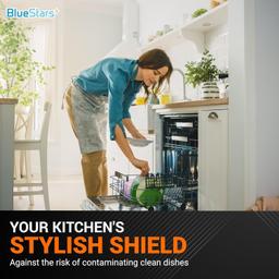 [Lifetime Warranty] Dishwasher Stainless Steel Air Gap Cover 2.47â€ Height thumbnail 4