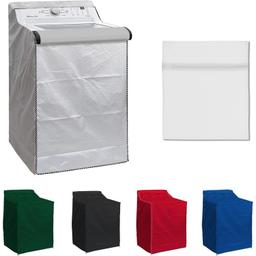 Silver Washing Machine Cover with Laundry Bag thumbnail 0