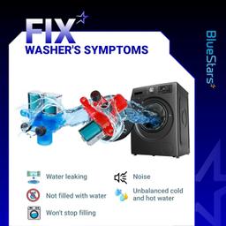 [Lifetime Warranty] W10240948 Washer Hot Water Inlet Valve W10240949 Cold Water Inlet Valve - For Whirlpool Maytag Front Load Washers MVWX655DW1 WTW5700XW3 - Replaces 33390115 33390116 AP6327638 AP6285450 thumbnail 4
