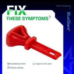 [Lifetime Warranty] 07500111 Snow Thrower Snowblower Starter Ignition Key - Pack of 4 thumbnail 6