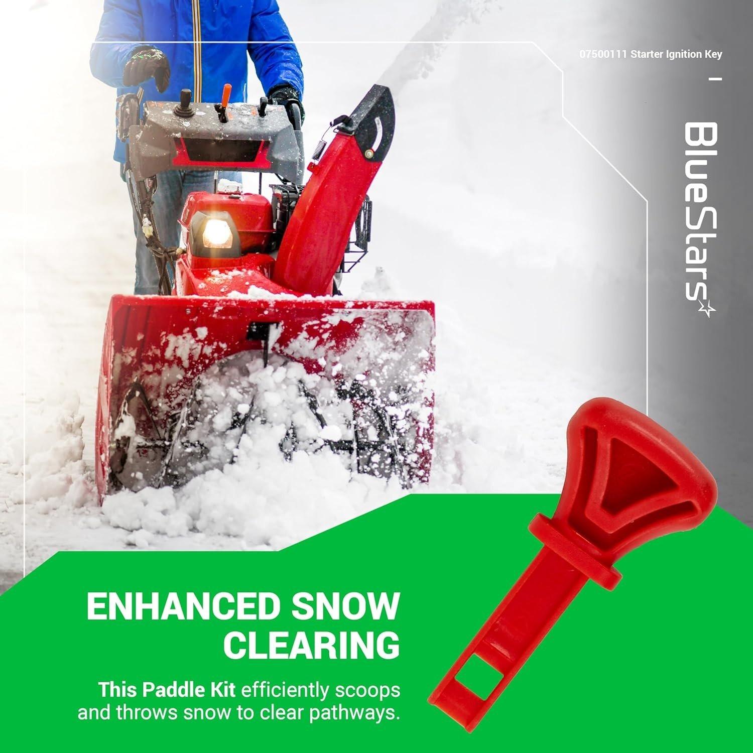 [Lifetime Warranty] 07500111 Snow Thrower Snowblower Starter Ignition Key - Pack of 4 image 3