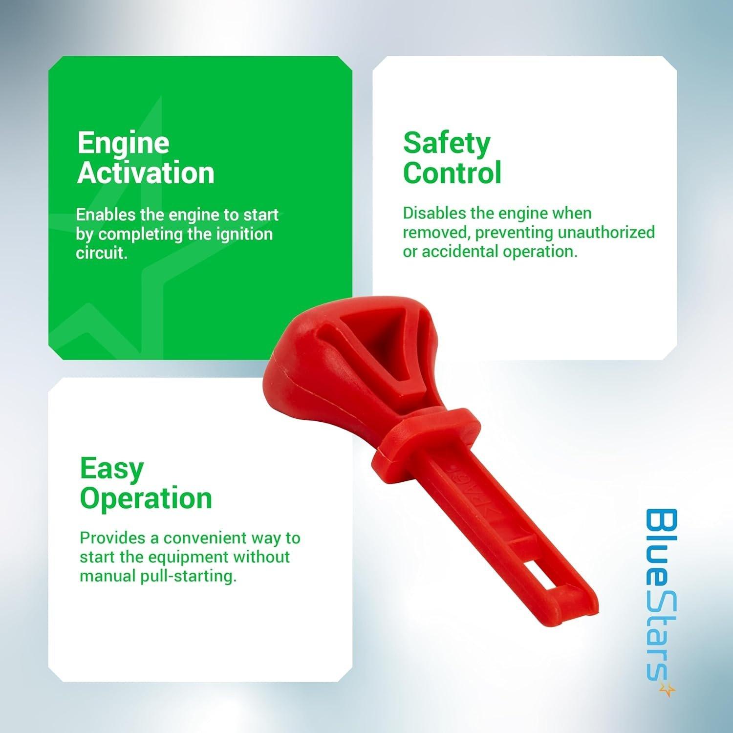 [Lifetime Warranty] 07500111 Snow Thrower Snowblower Starter Ignition Key - Pack of 4 image 7