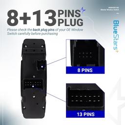 [Lifetime Warranty] 68084001AD Driver Side Power Master Window Switch thumbnail 6