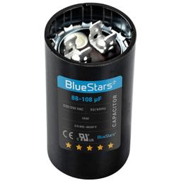 [Lifetime Warranty] 88-108 uF MFD 220-250 VAC Round Motor Start Capacitor 50/60 Hz - Fits AC Motor Run, Fan Start, Heat Pump thumbnail 0