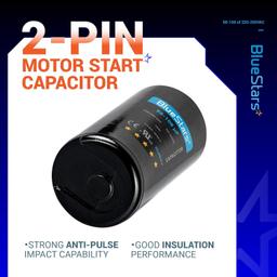 [Lifetime Warranty] 88-108 uF MFD 220-250 VAC Round Motor Start Capacitor 50/60 Hz - Fits AC Motor Run, Fan Start, Heat Pump thumbnail 5