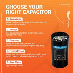 [Lifetime Warranty] 88-108 uF MFD 220-250 VAC Round Motor Start Capacitor 50/60 Hz - Fits AC Motor Run, Fan Start, Heat Pump thumbnail 4