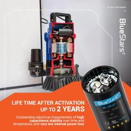 [Lifetime Warranty] 88-108 uF MFD 220-250 VAC Round Motor Start Capacitor 50/60 Hz - Fits AC Motor Run, Fan Start, Heat Pump thumbnail 1