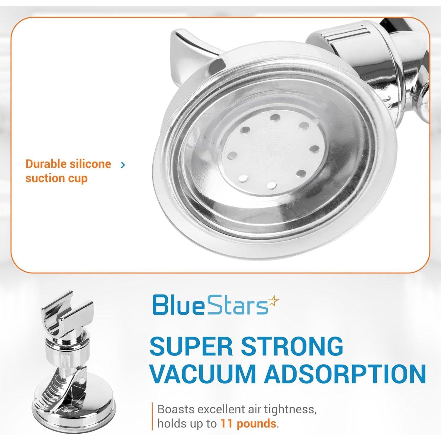 360° Adjustable Suction Shower Head Holder Bracket image 3