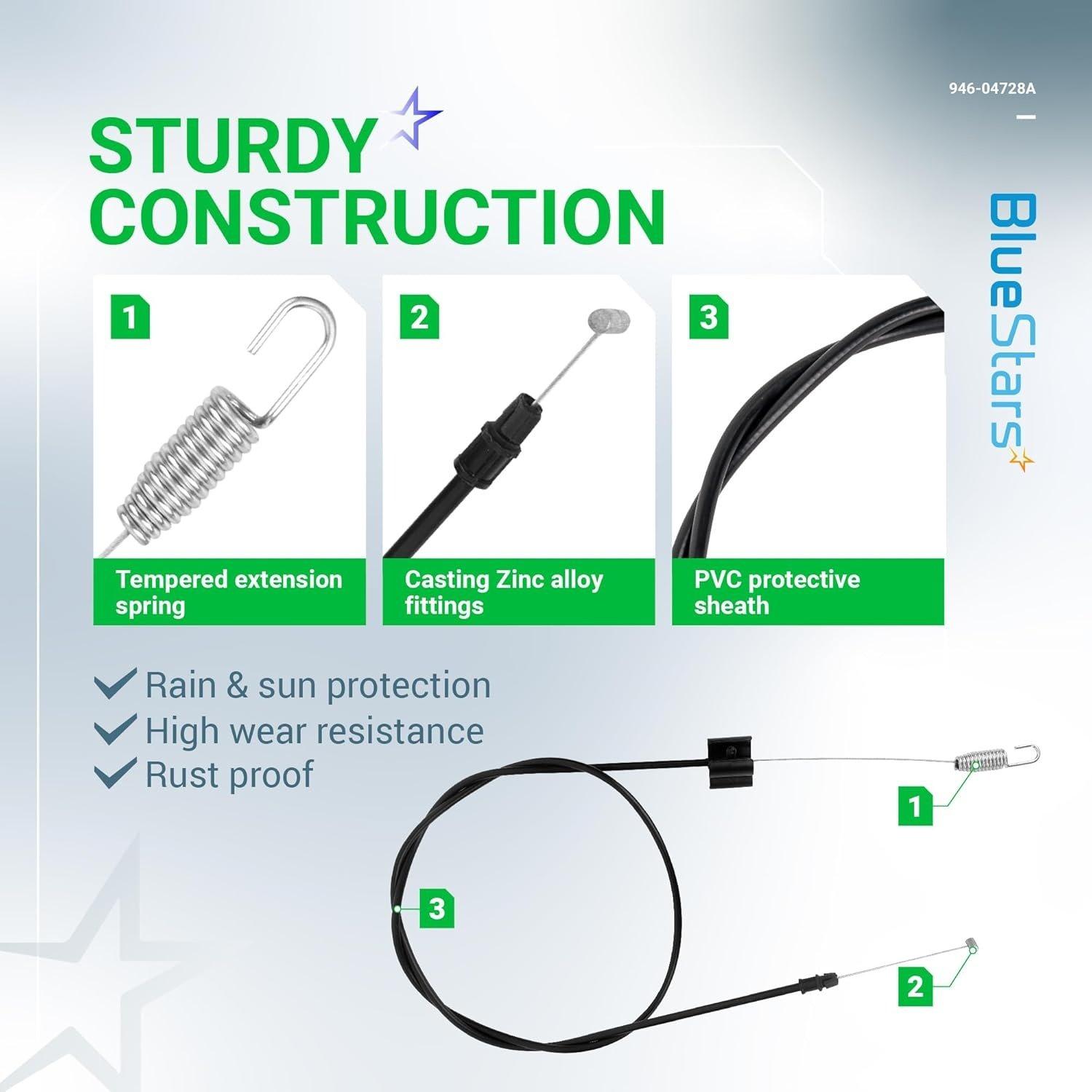 946-04728A 746-04728 Single Speed Drive Cable image 5