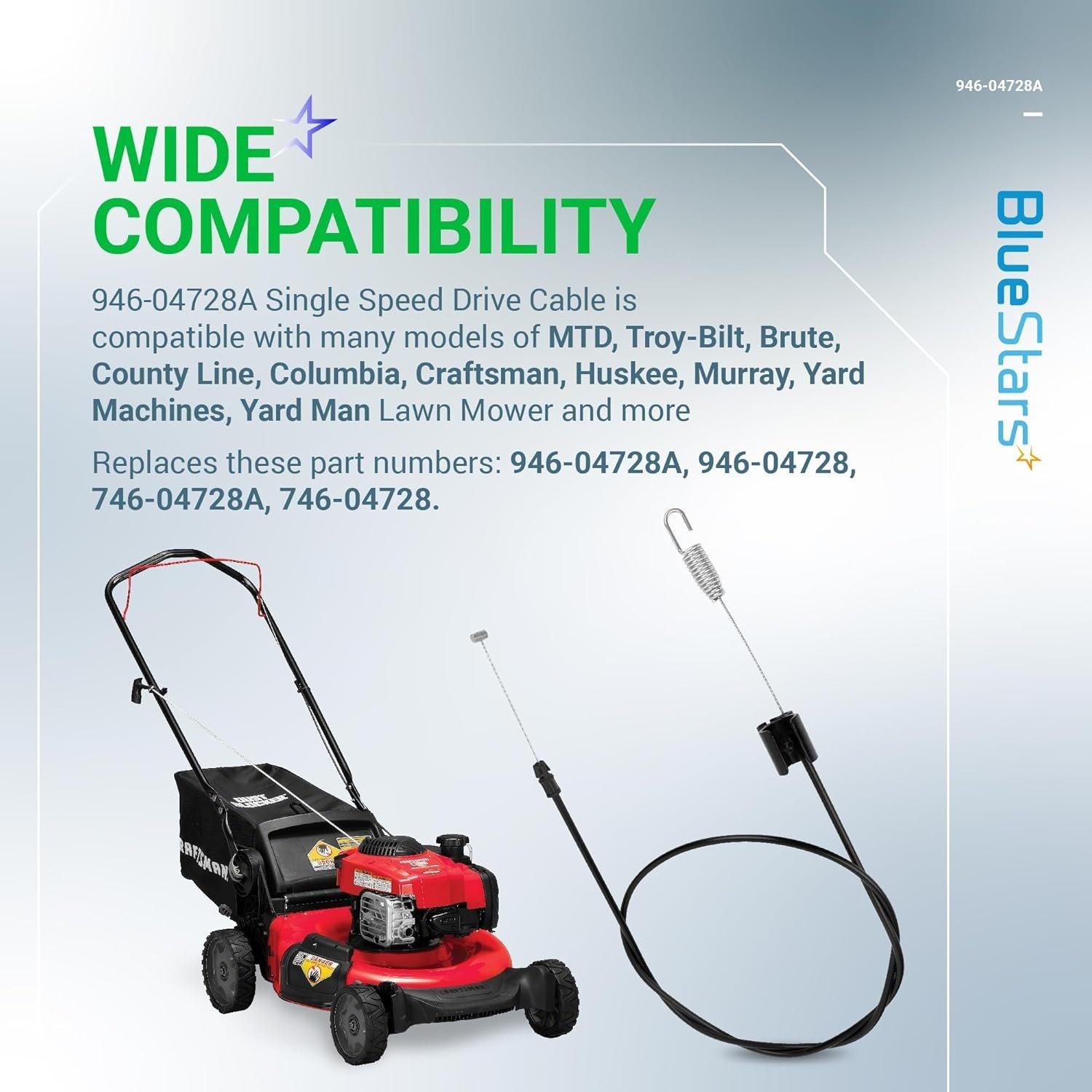 946-04728A 746-04728 Single Speed Drive Cable image 2