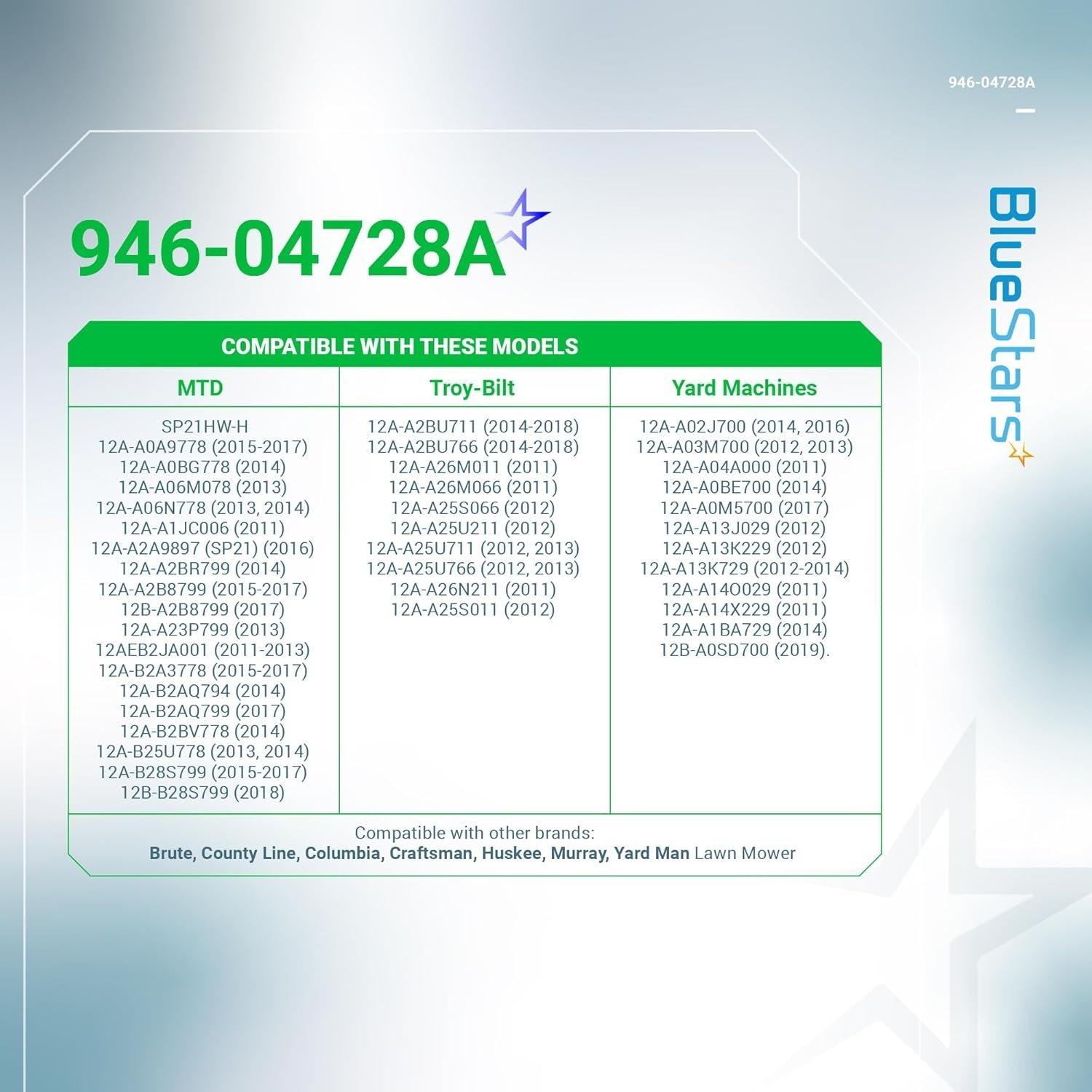 946-04728A 746-04728 Single Speed Drive Cable image 1