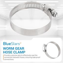 2" Worm Gear Hose Clamp with Working Range thumbnail 1