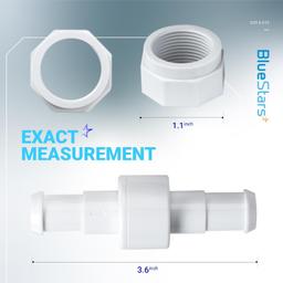[Lifetime Warranty] D20 Pool Cleaner Hose Swivel & D15 Hose Nut Kit thumbnail 4